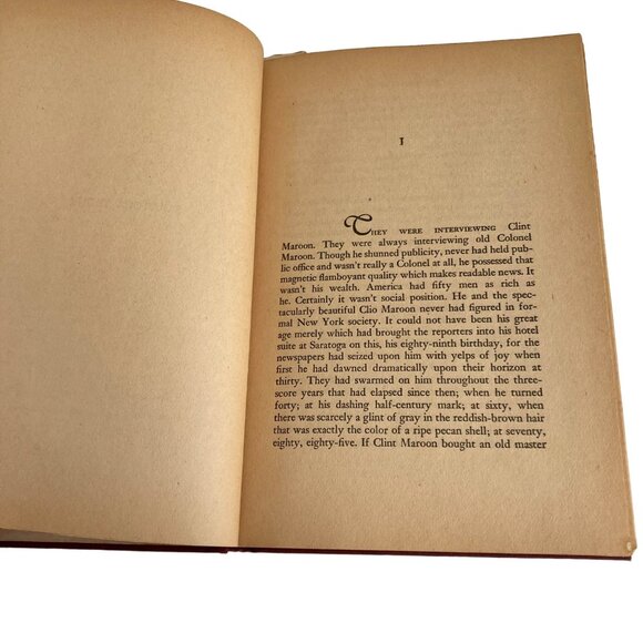 Vintage Saratoga Trunk Book by Edna Ferber Hard Cover - Picture 4 of 7